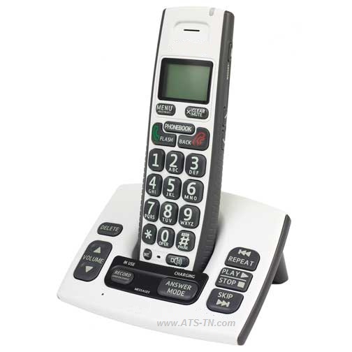 Big Button Cordless Phone with Answering Machine
